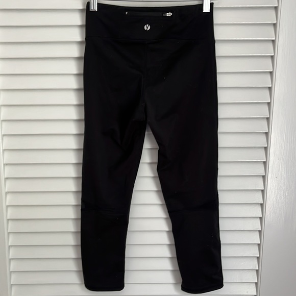 Yummie by Heather Thomson Legging Leah Capri Tech Mesh Black - Picture 3 of 6